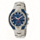 Chronotech Active 7060  Watch - Stainless Steel Band, Blue Face Ct.7060m/03m