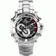 Chronotech Active 7108  Watch - Stainless Steel Band, Black Face Ct.7108m/02m