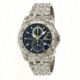 Chronotech Active 7109  Watch - Stainless Steel Band, Blue Face Ct.7109m/03m