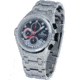 Chronotech Active 7991  Watch - Chrome Stainless Steel Band, Black Face Ct.7991m/02m