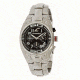 Chronotech Active Boy 7085  Watch - Chrome Band, Black Face Ct.7085m/02m