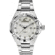 Chronotech Active Metal Gear 7142  Watch - Stainless Steel Band, White Face Ct.7142m/06m