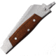 CIMO Brown Wood Folding Knife, 3in Closed, 2in Satin SS Blade, Brown Wood Handle, 330/5 I MAD