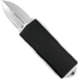 Open Box, Dealer Demo, CobraTec Knives Money Clip OTF Knife, 1.75in, D2 Steel, Plain Blade, Black Handle, BLKMCOTF