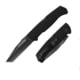 Cold Steel Air Lite Folding Knives, 3.5in, AUS10A, Black Tanto Blade, G-10 Handle, 26WT-BKBK
