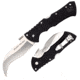 Cold Steel Black Talon Folder Plain Edge Folding Knife, 4in, Carpenter CTS XHP Alloy Blade, Black Long G-10 Handle, CS-22B