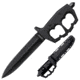 Cold Steel Chaos Double Edge, Black Aluminum Handle, Plain Edge, CS-80NTP