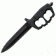 Cold Steel Chaos Double Edge, Black Aluminum Handle, Plain Edge, CS-80NTP