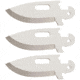 Cold Steel Click-N-Cut Replacement Blades, 2.5in, 420J2 SS, Drop Point Blades, 3 Pack, Silver, CS-40AP3AZ