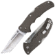 Cold Steel Code 4 Folding Knife, 3.5in, Tanto Point Plain Edge, S35VN Steel Blade, Gun Metal Gray 6061 Aluminum Handle, CS-58PT