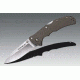 Cold Steel Code 4 Knife, 3.5in Spear Point Smooth Blade, Satin, CS-58PS