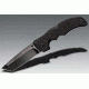 Cold Steel Recon 1 Folding Knife, 4in Tanto Plain Carpenters S35VN Alloy w/ DLC Coating, Black G10 Handle, CS-27TLCT