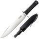 USED, Cold Steel San Mai Trail Master Fixed Blade Knife, Kraton Handle, Plain, Cordura Sheath, CS-16JSM