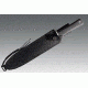 Cold Steel San Mai Trail Master Fixed Blade Knife, Kraton Handle, Plain, Cordura Sheath, CS-16JSM