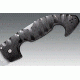Cold Steel Spartan Folding Knife, 4.5in Hollow Plain Carpenter AUS 10A, Black Griv-Ex Handle, CS-21ST