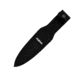 Cold Steel Stickman Holdout Throwing Knife, 5.8in Stainless Steel Full Tang Blade, Black Handle, 1408924