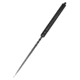 Cold Steel Stickman Holdout Throwing Knife, 5.8in Stainless Steel Full Tang Blade, Black Handle, 1408924