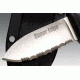Cold Steel Super Edge Neck key Ring, Kraton Handle, Serrated, Secure-Ex Sheath, CS-42SS