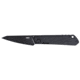 Columbia River Knife &amp; Tool Straight, Folding Knife, 2.60&quot; Wharncliffe Blade, D2 Blade Steel, 6.08&quot; Overall Length, Oxide Finish, Black, Black G10 Handle, Frame Lock, 2670