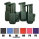 Comp-Tac Beltfeed 4 Mag OWB Kydex, Size 4 - Glock 9/40 Double Stack, .45 GAP, Left Hand, Flat Dark Earth, C66804000LFDN