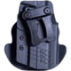 Comp-Tac QD Kydex IWB/OWB Belt Holster, Glock 43, 43X, 43X MOS, 48, 48 MOS/ Springfield XD-S/Shield EZ-9/ SandW Shield/ Walther PPS, Ambidextrous Hand, Black, C57950003NBKN
