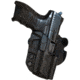 Comp-Tac OTW Paddle Holster, Glock 17/22/31 with rail FBI Cant, Right Hand, Black, C212GL043RBKF