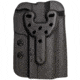 Comp-Tac QB OWB Kydex Holster- Modular Fit, Q1 - Size 1 - Glocks 9/40/357, M&amp;P 9/40/357, Walther PPQ, Black, C57300000NQ1N