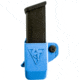 Comp-Tac Single Magazine Pouch W/ Belt Clip, Size 4 - Glock 9/40 Double Stack, .45 GAP, Left Hand, Kydex Blue, C62104000LBUN