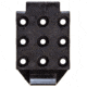 Comp-Tac SQR Secure Quick Release Base Plate Only, Base Plate Only, Male Part, Black, C870BP000NBKN
