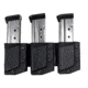 Comp-Tac Tri-Mag Pouch, Slick, Size 12 - Sig P229 .40, P320 9/40, S&amp;W 9/40, Left Side Carry/Right Hand Shooter, Black, Mag Size 12, C62512SL0LBKN