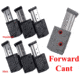 Comp-Tac Tri-Mag Pouch, Slick, Size 12 - Sig P229 .40, P320 9/40, S&amp;W 9/40, Left Side Carry/Right Hand Shooter, Black, Mag Size 12, C62512SL0LBKN