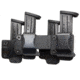 CompTac Beltfeed 4 Mag OWB Kydex , Black , Left, Glock 9/40 Double Stack, .45 GAP, C66804000LBKN