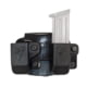 Comp-Tac Twin Paddle Mag OWB Kydex, Size 23 - HK P30, P30L, VP9, VP40, P2000, UPS .40/9 Steel - Black -, Left Hand, Black, C62423000LBKN