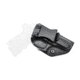 Rounded IWB KYDEX Holster, Bersa Thunder .380/22 LR, Right Hand, Black, BSA-THNDR38022-BK-RH-VAR