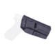 Rounded IWB KYDEX Holster, Glock 20/21, Right Hand, Black, GLK-2021-BK-RH-VAR