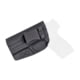 Rounded IWB KYDEX Holster, S&amp;W M&amp;P 4.25in, Left Hand, Black, SWN-MP425940-BK-LH-VAR
