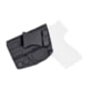 Rounded IWB KYDEX Holster, S&amp;W M&amp;P SHIELD 9mm/40SW, Left Hand, Black, SWN-MPSHIELD-BK-LH-VAR