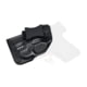 Rounded IWB KYDEX Holster, S&amp;W M&amp;P SHIELD 9MM/40SW w/GREEN Crimson Trace, LG-489G, LH, Carbon Fiber Black, CEA000152