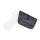 Rounded IWB KYDEX Holster, Springfield XD-M 3.8in 9mm, Right Hand, Black, SFA-XDM38-BK-RH-VAR