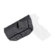 Rounded IWB KYDEX Holster, Taurus G3, Left Hand, Black, TRS-G3-BK-LH-VAR