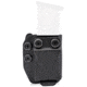 Rounded IWB/OWB MRD Magazine KYDEX Holster, 45ACP Single Stack, Ambidextrous, Black, CEX-45ACP-SS-BK-MAG