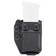 Rounded IWB/OWB MRD Magazine KYDEX Holster, 9mm/.40 Double Stack, Ambidextrous, Black, CEX-940-DS-BK-MAG