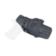 Rounded OWB KYDEX Paddle Holster, 1911 4.25in Commander, Non-Rail, LH, Black, CEX-1911-425NR-BK-LH-OWBPDL