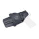 Rounded OWB KYDEX Paddle Holster, 1911 4.25in Commander, Non-Rail, RH, Black, CEX-1911-425NR-BK-RH-OWBPDL