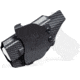 Rounded OWB KYDEX Paddle Holster, Glock 43/43X w/ TLR-6, Right Hand, Black, GLK-G43TLR6-BK-RH-OWBPDL