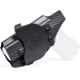 Rounded OWB KYDEX Paddle Holster, Ruger Security-9, Left Hand, Black, RGR-SCRTY9-BK-LH-OWBPDL