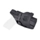 Rounded OWB Paddle Holster, S&amp;W M&amp;P 9C/40C Compact Gen1, LH, Carbon Fiber, SWN-MP9C40C-CF-LH-OWBPDL