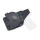 Rounded OWB KYDEX Paddle Holster, Springfield XD 3in Sub-Compact, Left Hand, Carbon Fiber, SFA-XD3SUB-CF-LH-OWBPDL