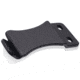 Rounded Concealment Express Standard 1.5in Fiber Reinforced Stealth Belt Clip for IWB Holster, One Size, Black, CEX-150BLTCLP