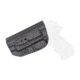 Rounded Tuckable IWB KYDEX Holster, Sig Sauer P226 w/Rail, Left Hand, Black, SSR-P226WRL-BK-LH-TUCK